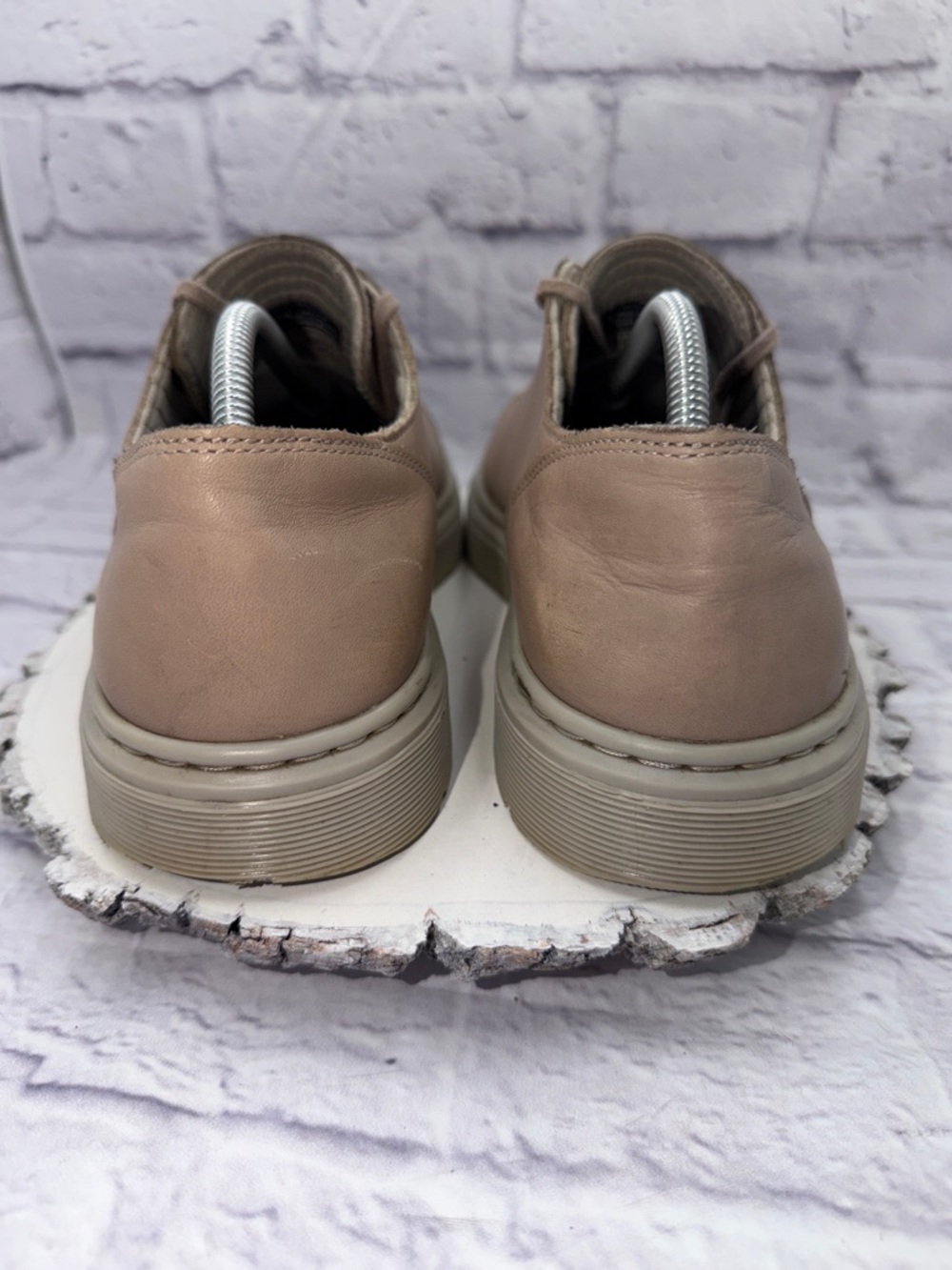 Dr. Martens Airwair Dante Beige Leather Shoes Sneakers Men's US 11 - Picture 5 of 10